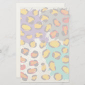 Tiermuster Briefpapier (Vorne/Hinten)