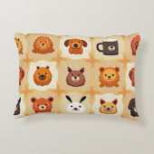Tiermuster Dekokissen (Rückseite)