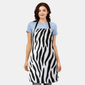 Tiermuster-Druck Schürze (Getragen)