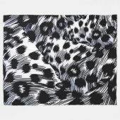 Tiermuster Fleecedecke (Vorderseite (Horizontal))