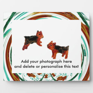 Tiermuster Fotoplatte