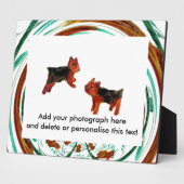 Tiermuster Fotoplatte (Seite)