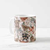 Tiermuster Kaffeetasse (Vorderseite Links)