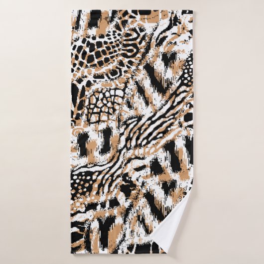 Tiermuster Moderne Leopardenmuster Badehandtuch (Badehandtuch)
