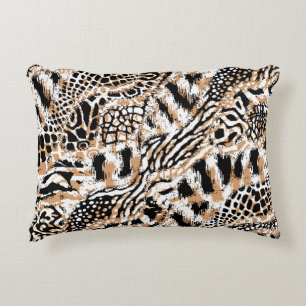 Tiermuster Moderne Leopardenmuster Dekokissen