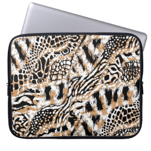 Tiermuster Moderne Leopardenmuster Laptopschutzhülle