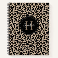 Tiermuster-Notebook