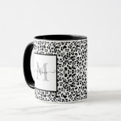 Tiermuster personalisiert tasse (Vorderseite Links)