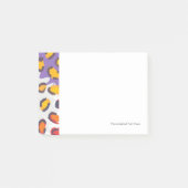 Tiermuster Post-it Klebezettel (Vorderseite)