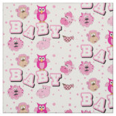Tiermuster| rosa Polka - Punkte Stoff (Muster)