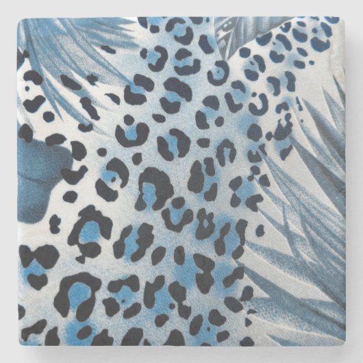 Tiermuster Steinuntersetzer (Vorderseite)