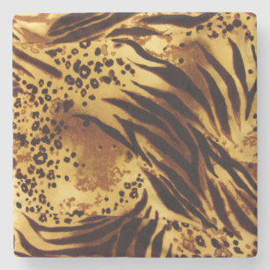 Tiermuster Steinuntersetzer