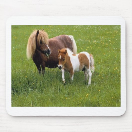 Tiermütter und -babys (17) mousepad (Vorne)