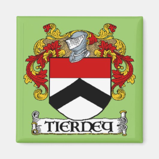 Tierney Coat of Arms Magnet (Vorne)