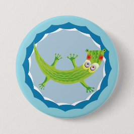 Tierno cocodrilo button