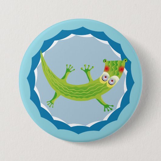 Tierno cocodrilo button (Vorderseite)