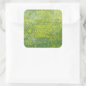 Tierodien 2012 quadratischer aufkleber (Tasche)