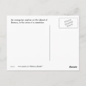 Tierorphane Postkarte (Rückseite)