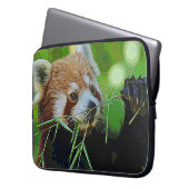 TierPaint_RedPanda_20171201_by_JAMColors Laptopschutzhülle (Vorderseite Links)