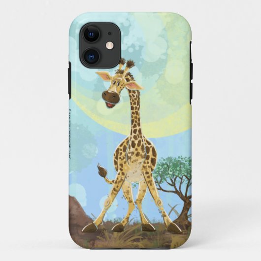Tierparade Giraffe Case-Mate iPhone Hülle (Rückseite)