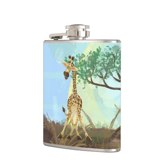 Tierparade Giraffe Flachmann (Links)