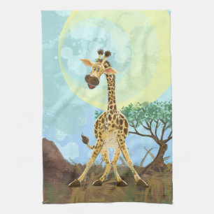 Tierparade Giraffe Geschirrtuch