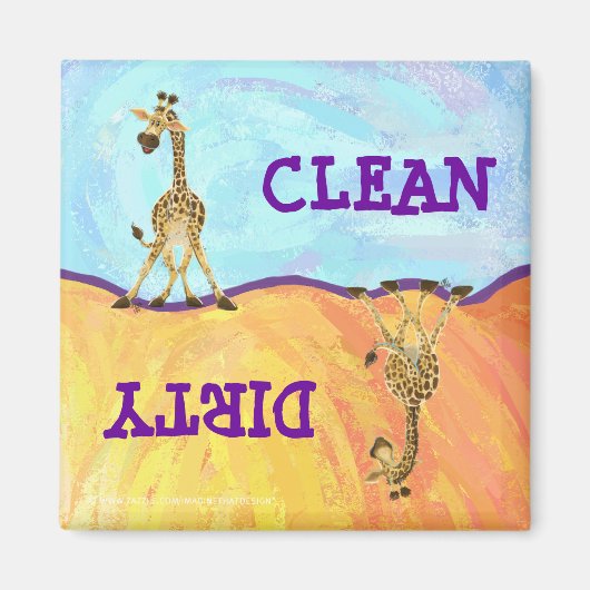 Tierparade Giraffe Magnet (Vorne)