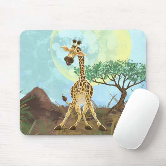 Tierparade Giraffe Mousepad (Mit Mouse)