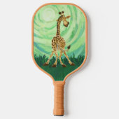 Tierparade Giraffe Pickleball Paddle (Rückseite)