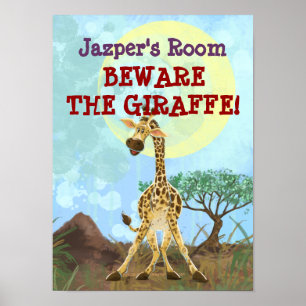 Tierparade Giraffe Poster