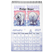 Tierparade Kalender (Jan 2027)