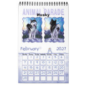 Tierparade Kalender (Feb 2027)