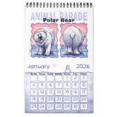 Tierparade Kalender (Jan 2026)