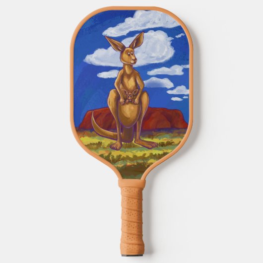 Tierparade Kangaroo Pickleball Paddle (Vorderseite)
