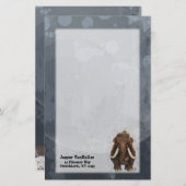 Tierparade Mastodon Briefpapier (Vorne/Hinten)
