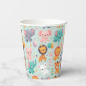 Tierparade Papier Cup Pappbecher (Rückseite)