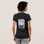 Tierparade Schafe Ladys Dark T - Shirt (Schwarz voll)