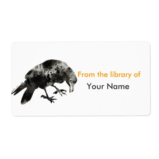 Tierparade Schwarze Haloween Crow (Vorne)