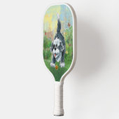 Tierparade Shaggy Sheep Hund Pickleball Paddle (Links)