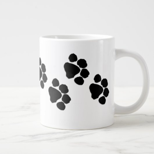 Tierpaw-Prints Jumbo-Tasse (Rechts)