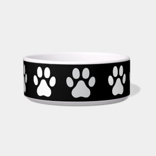 Tierpaw-Prints mit 4 Zehen Napf