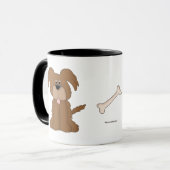 Tierpaws und Welpenhunde Tasse (Vorderseite Links)