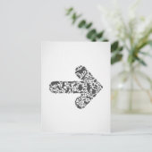 Tierpfeil Postkarte (Stehend Vorderseite)