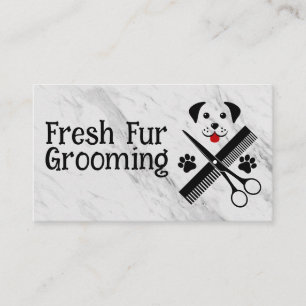 Tierpflege   Groomer Hair Cutting Tools Visitenkarte