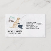 Tierpflege | Hundepuppe und Haarschnitt Visitenkarte (Vorderseite)