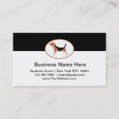 Tierpflege Moderne neue Visitenkarten Visitenkarte (Vorderseite)