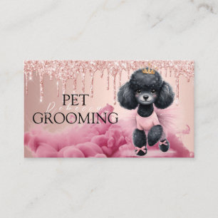 Tierpflege Pet Grooming Spa Salon Welpe Visitenkarte