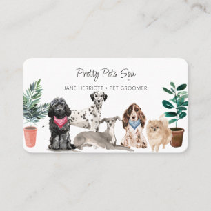 Tierpflege Pet Spa Visitenkarte