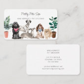 Tierpflege Pet Spa Visitenkarte (Vorne/Hinten)