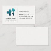 Tierpflege | Unterkunft | Gesundheitswesen Visitenkarte (Vorne/Hinten)